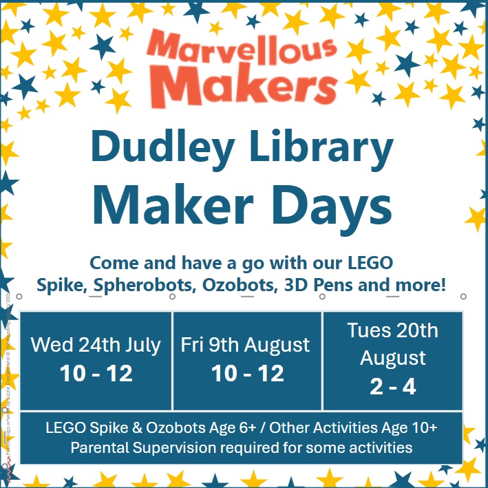 Dudley Library - Maker Days